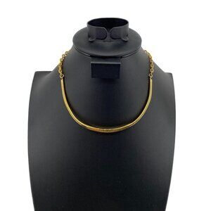 Celebrate New York Gold Tone Chain‎ Necklace 18 Inches Adjustable Length Elegant